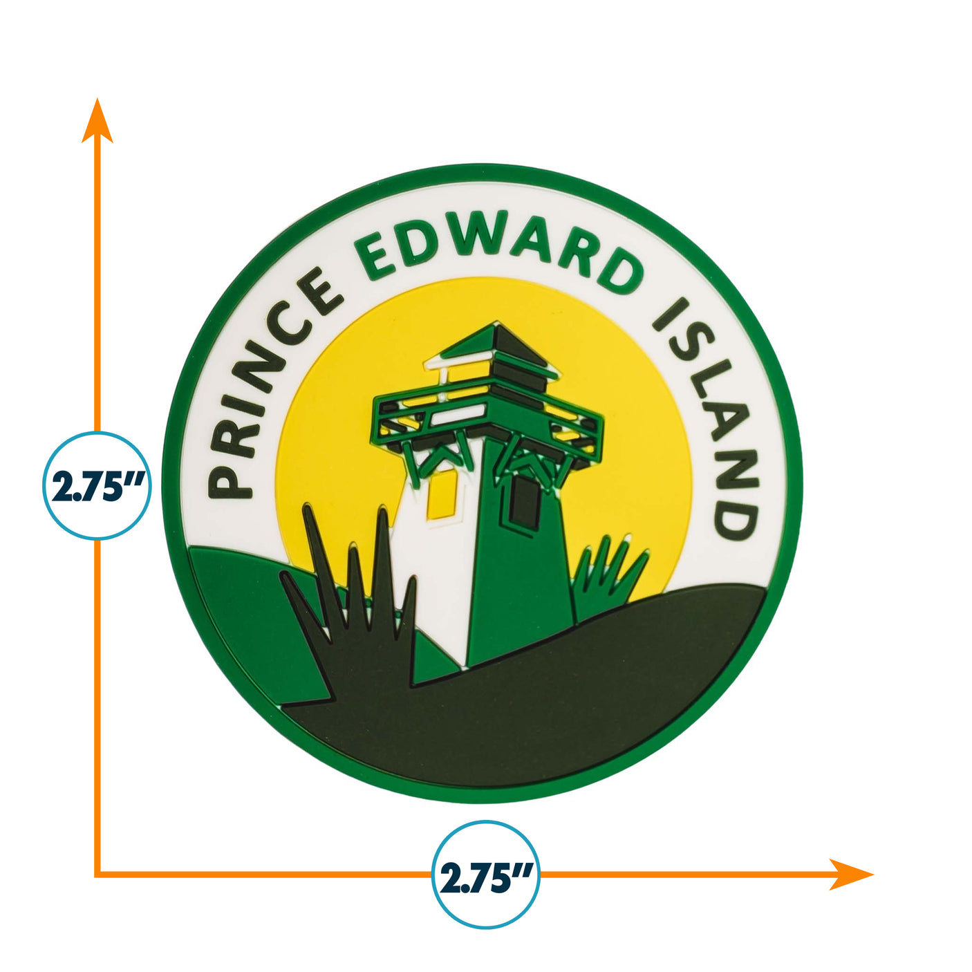 Prince Edward Island PVC Fridge Magnet