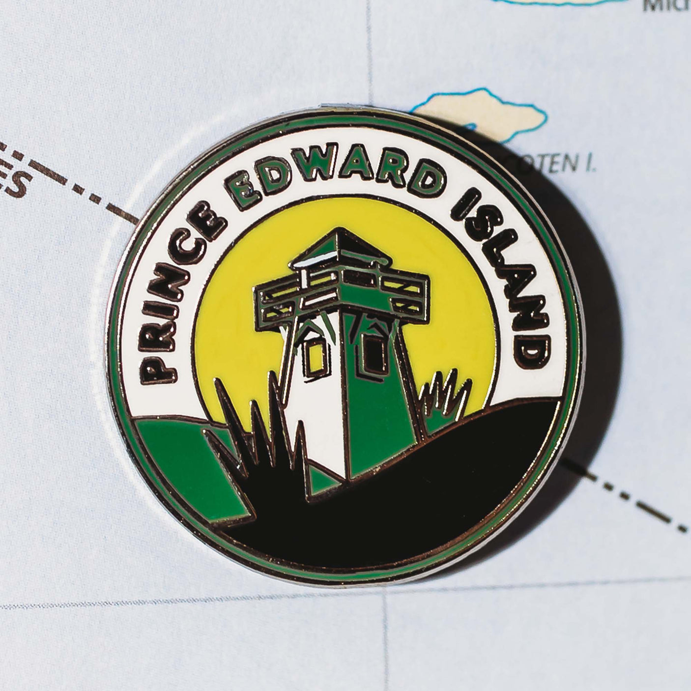 Prince Edward Island Enamel Pin