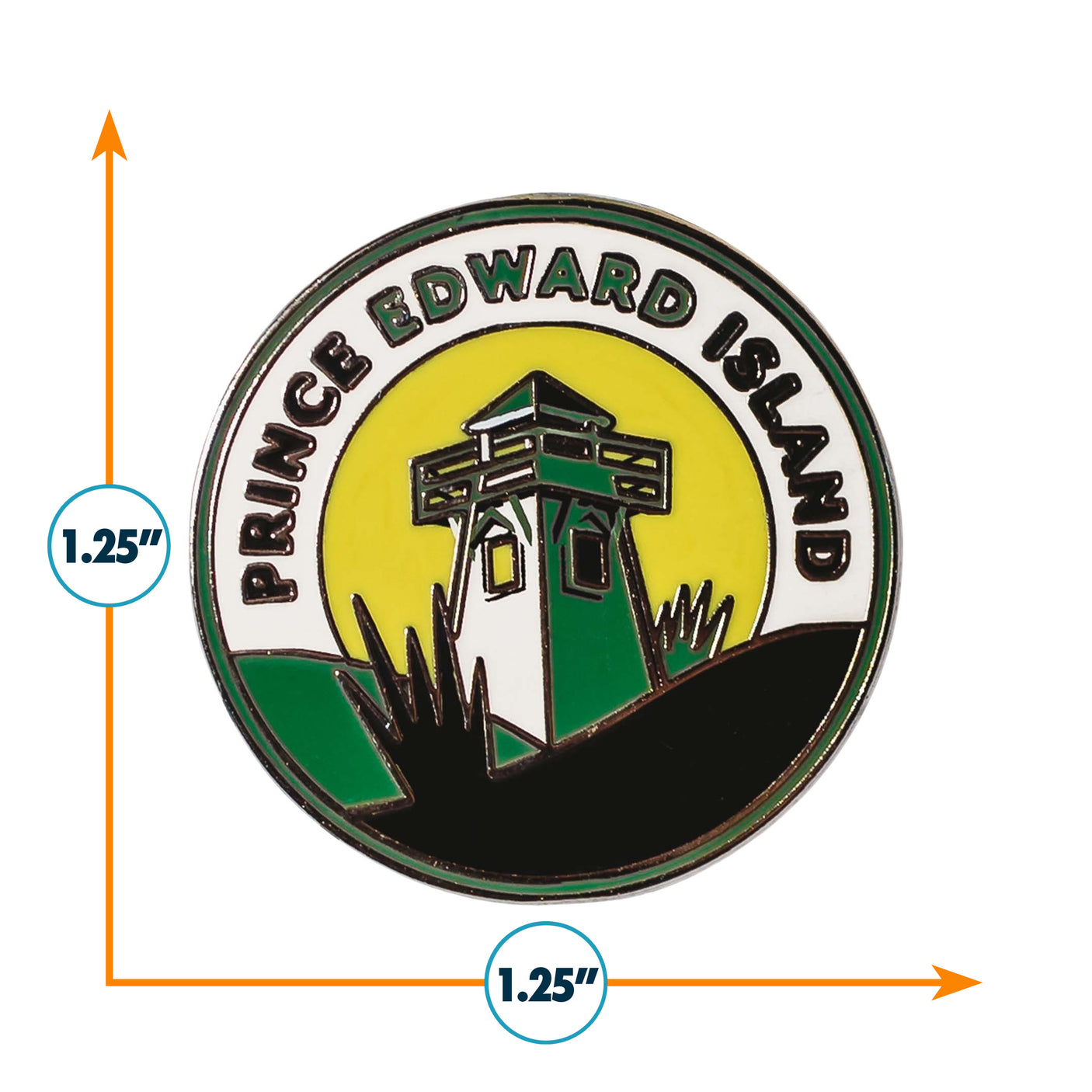 Prince Edward Island Enamel Pin
