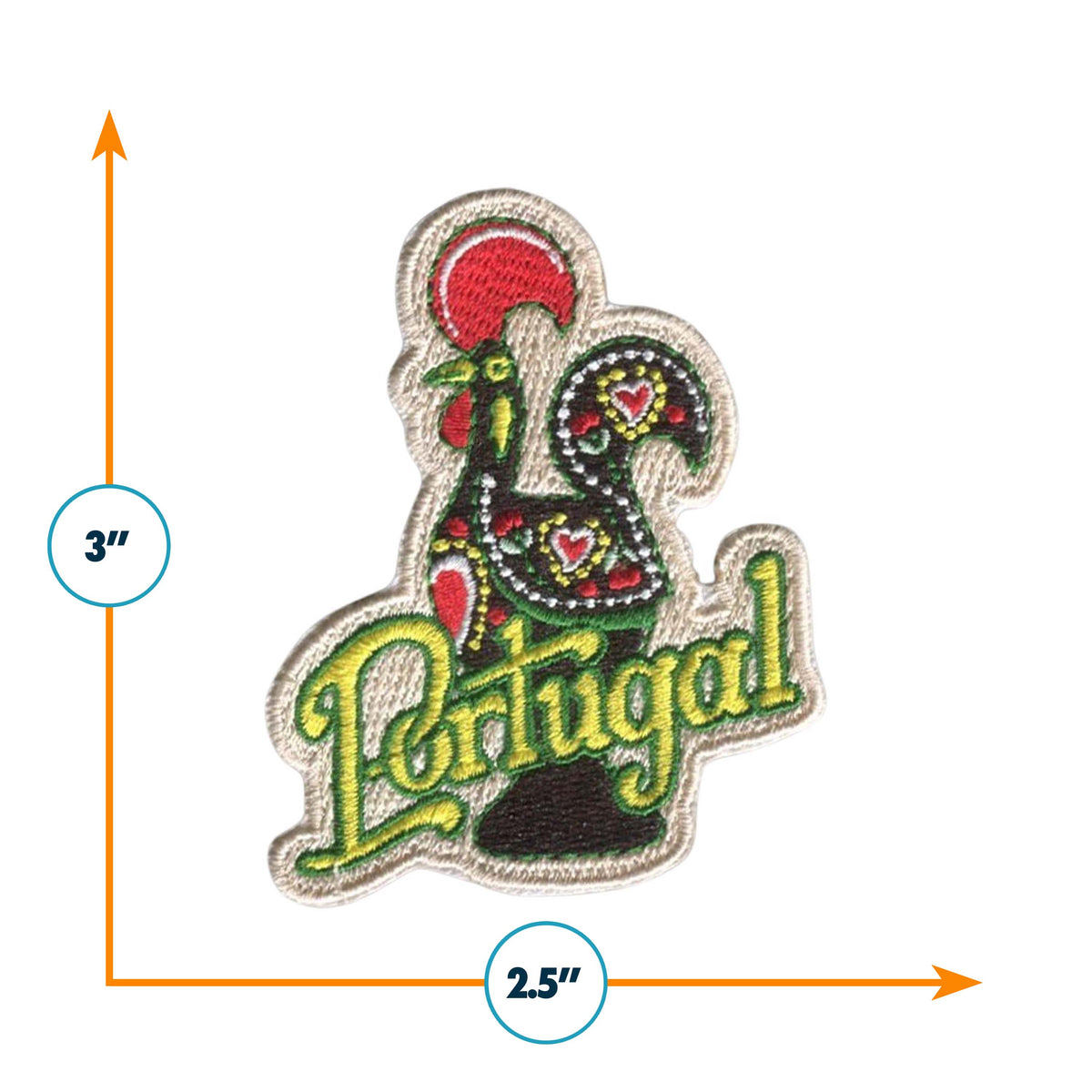 Portugal Iron On Patch