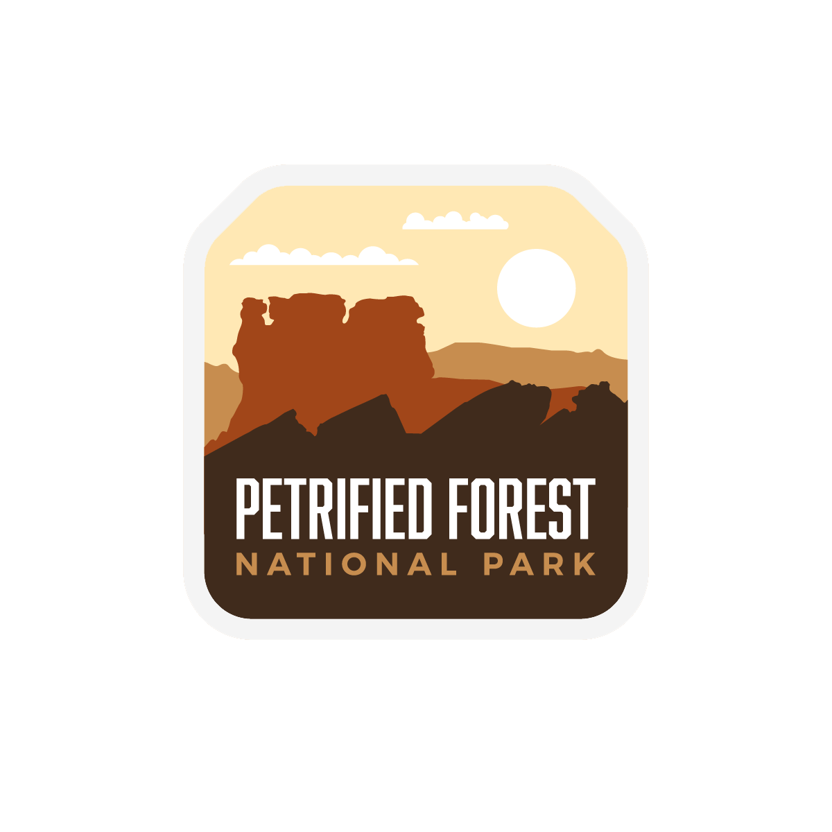 Petrified Forest National Park Sticker