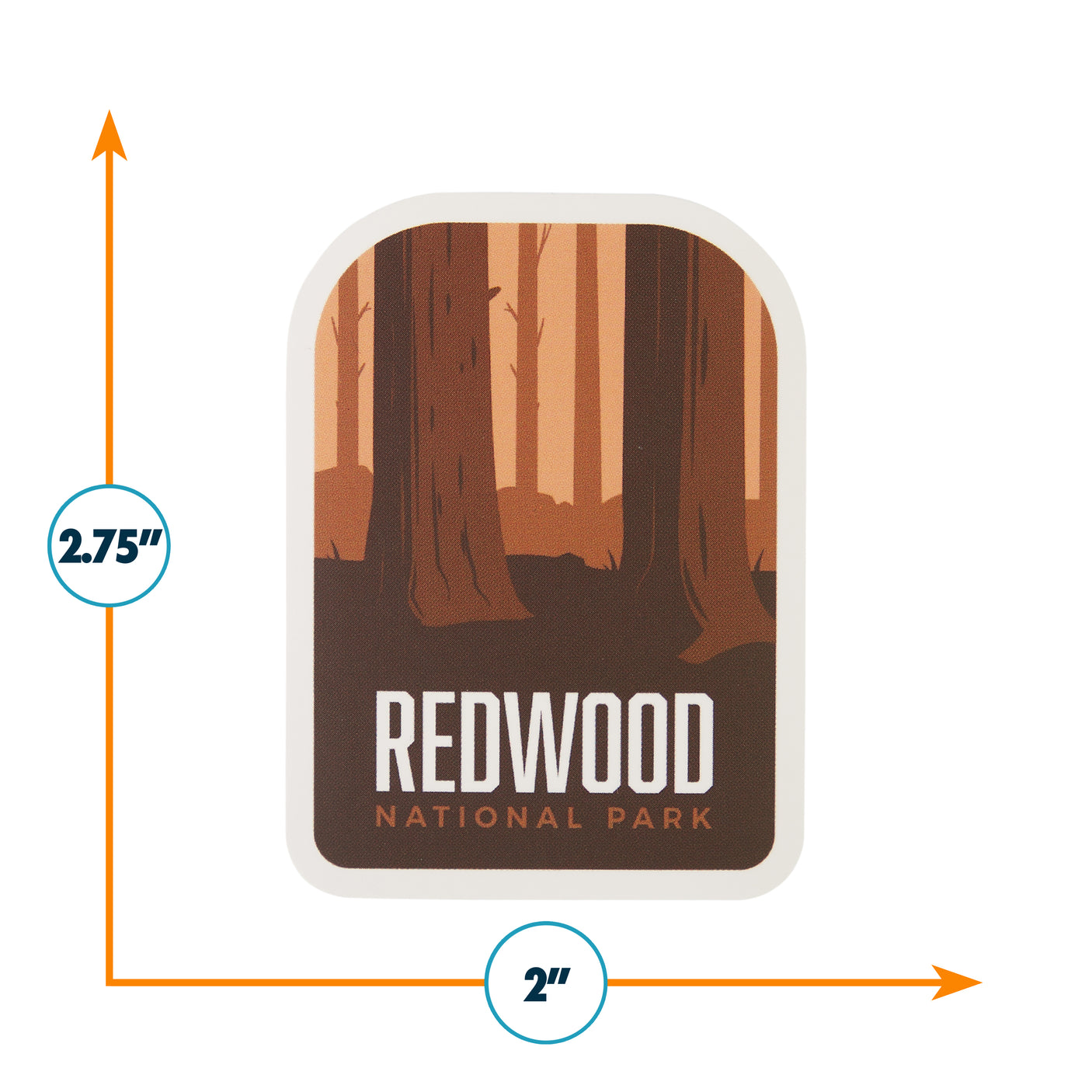 Redwood National Park Sticker