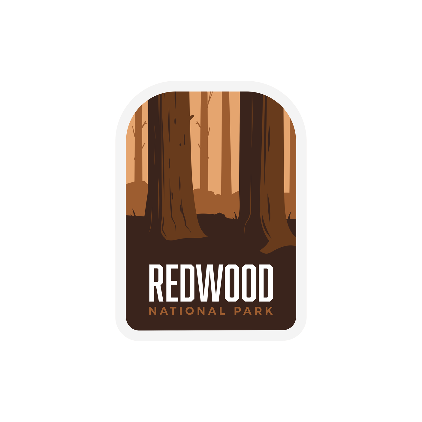 Redwood National Park Sticker