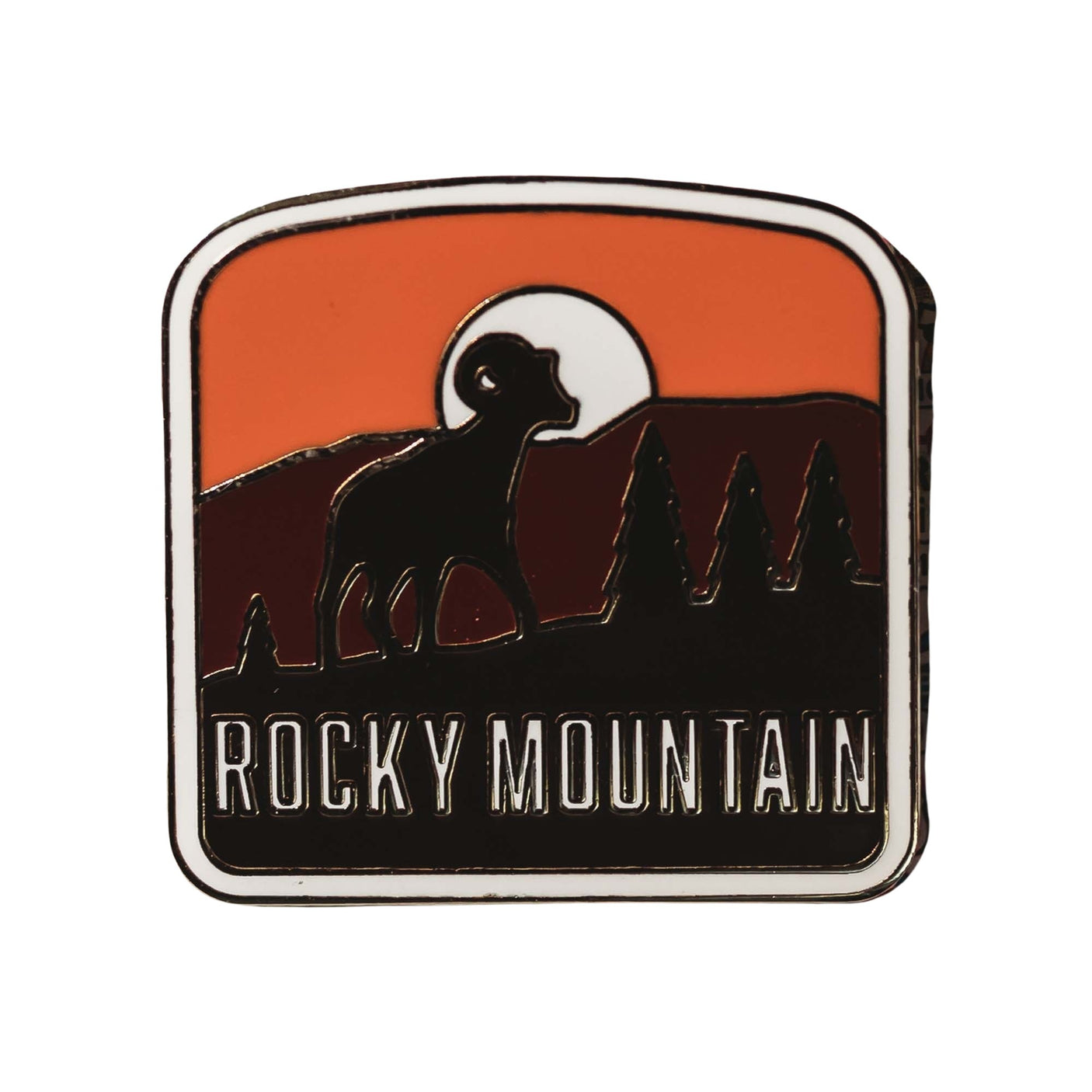 Rocky Mountain National Park Enamel Pin