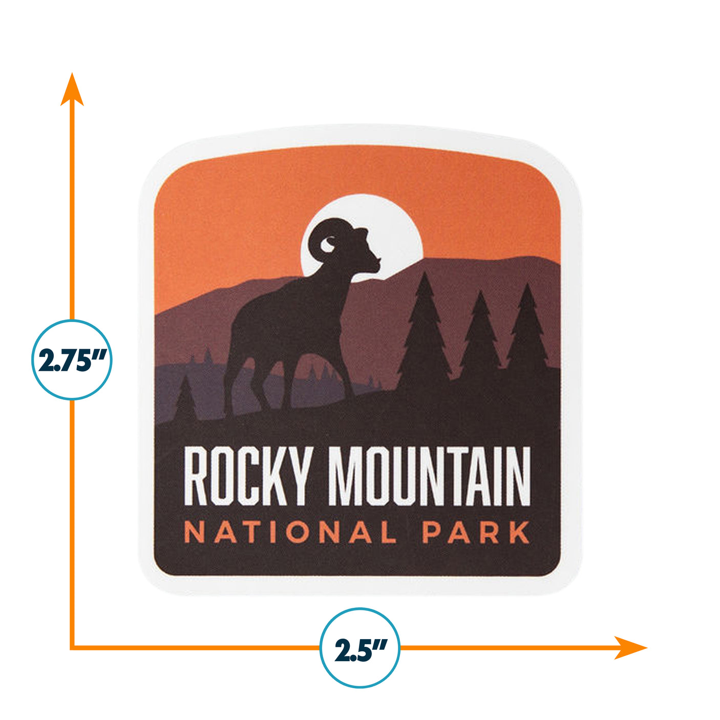 Rocky Mountain National Park Sticker