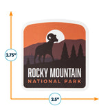Rocky Mountain National Park Sticker