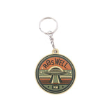 Roswell, NM PVC Keychain
