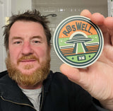 Roswell, NM PVC Fridge Magnet