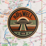 Roswell, NM Sticker
