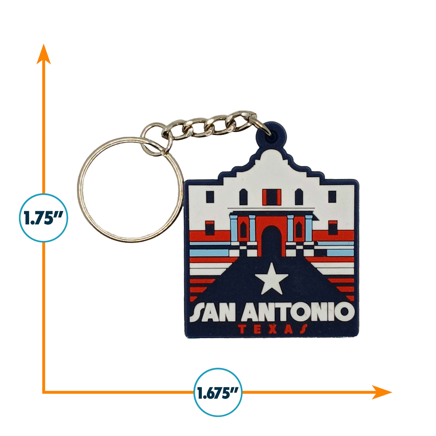San Antonio Keychain