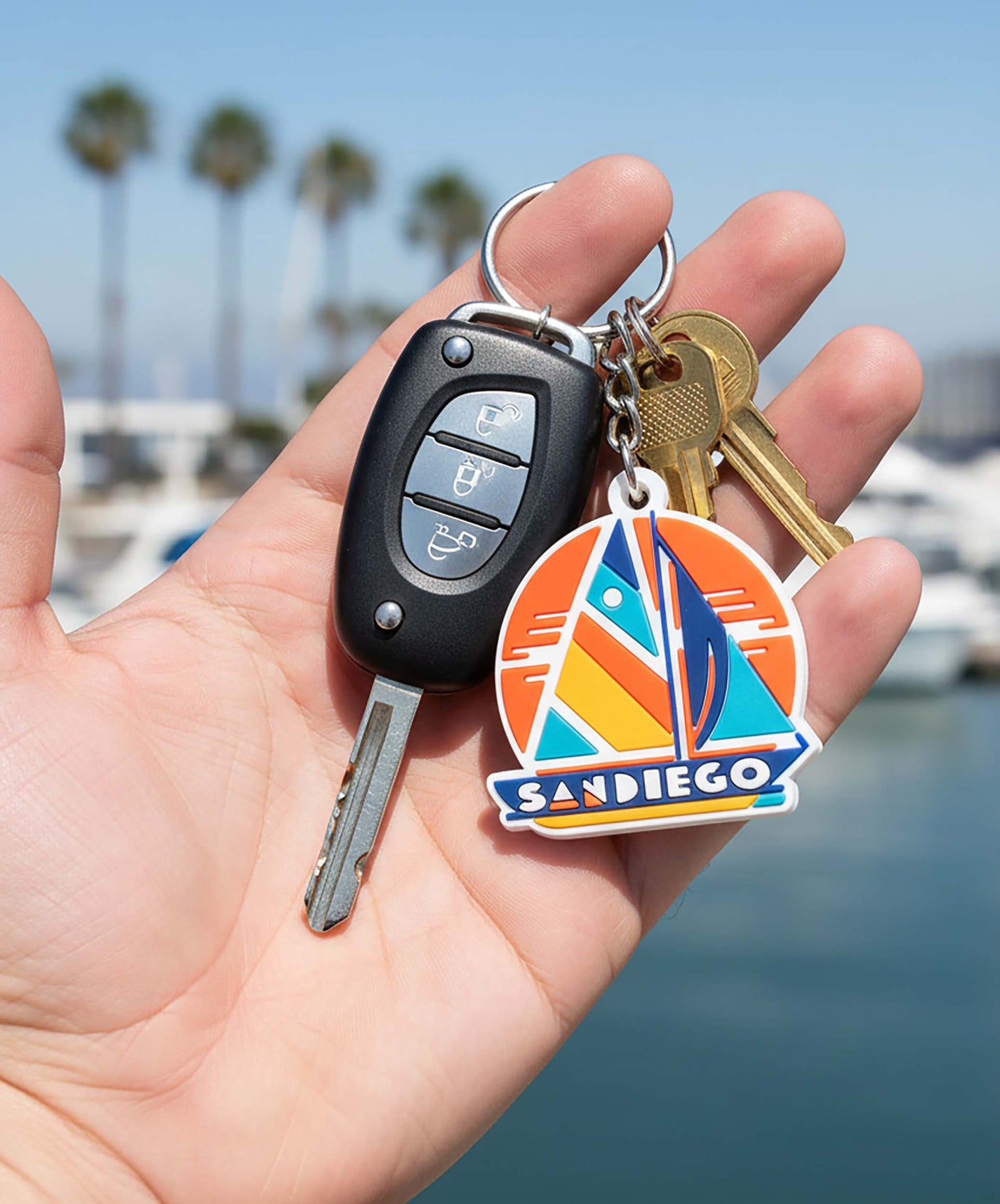 San Diego Keychain