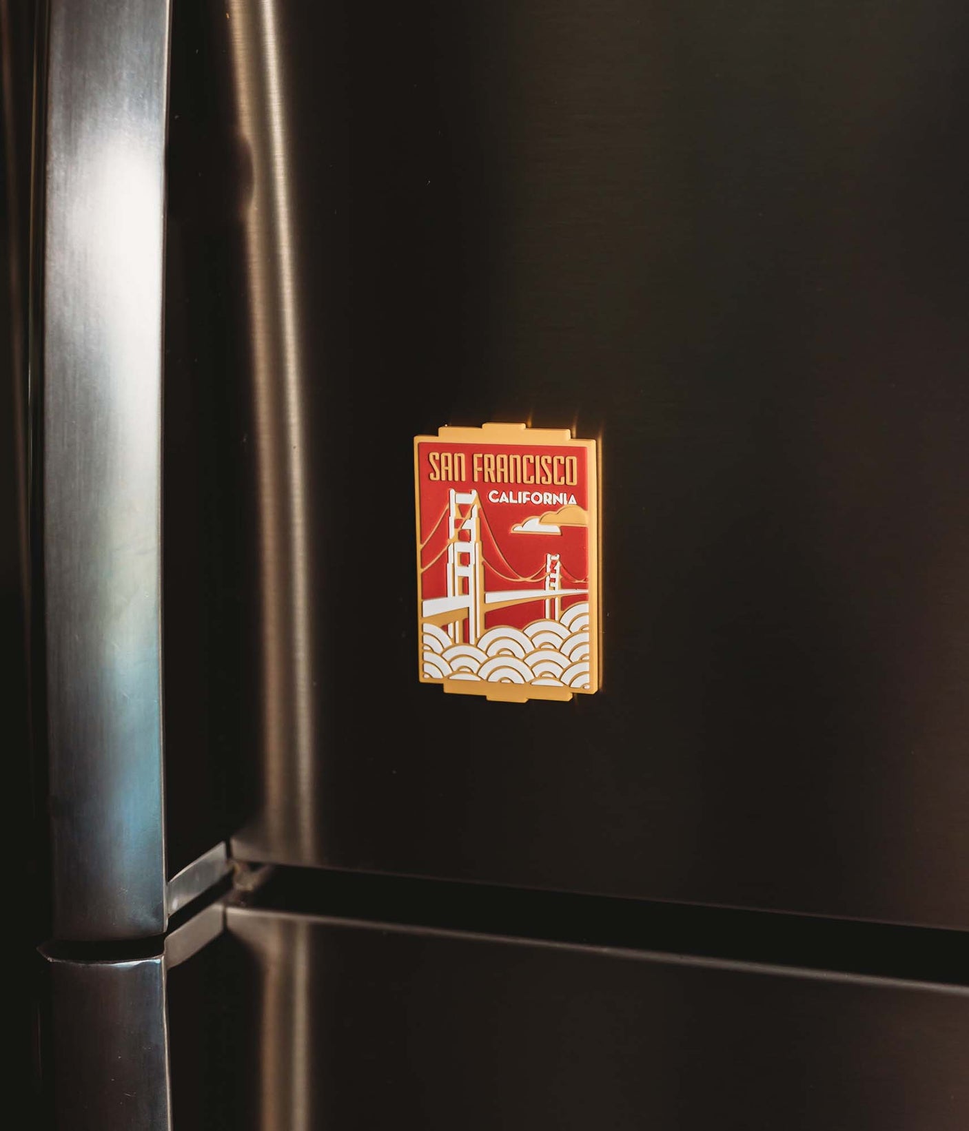 San Francisco California PVC Fridge Magnet