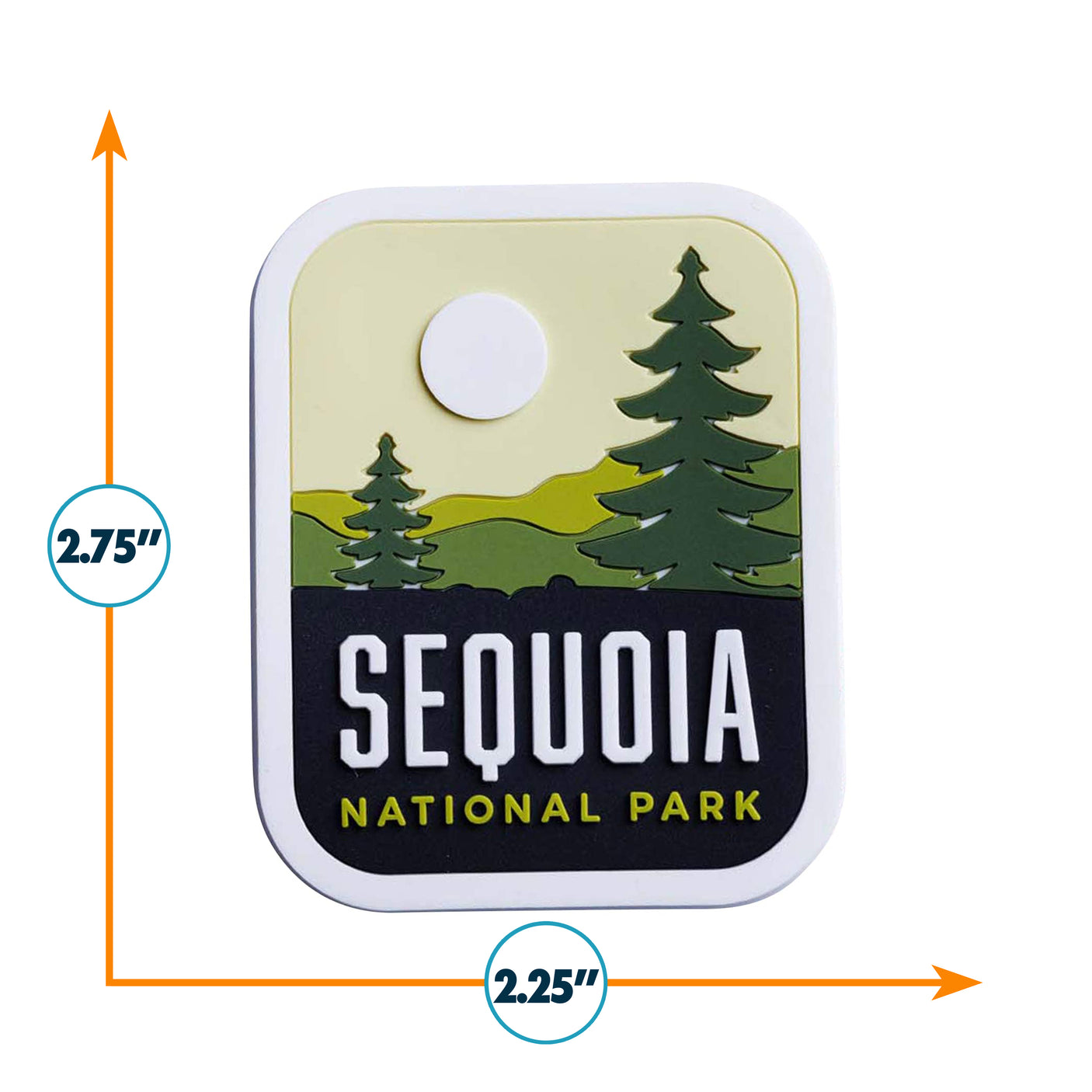 Sequoia National Park PVC Fridge Magnet