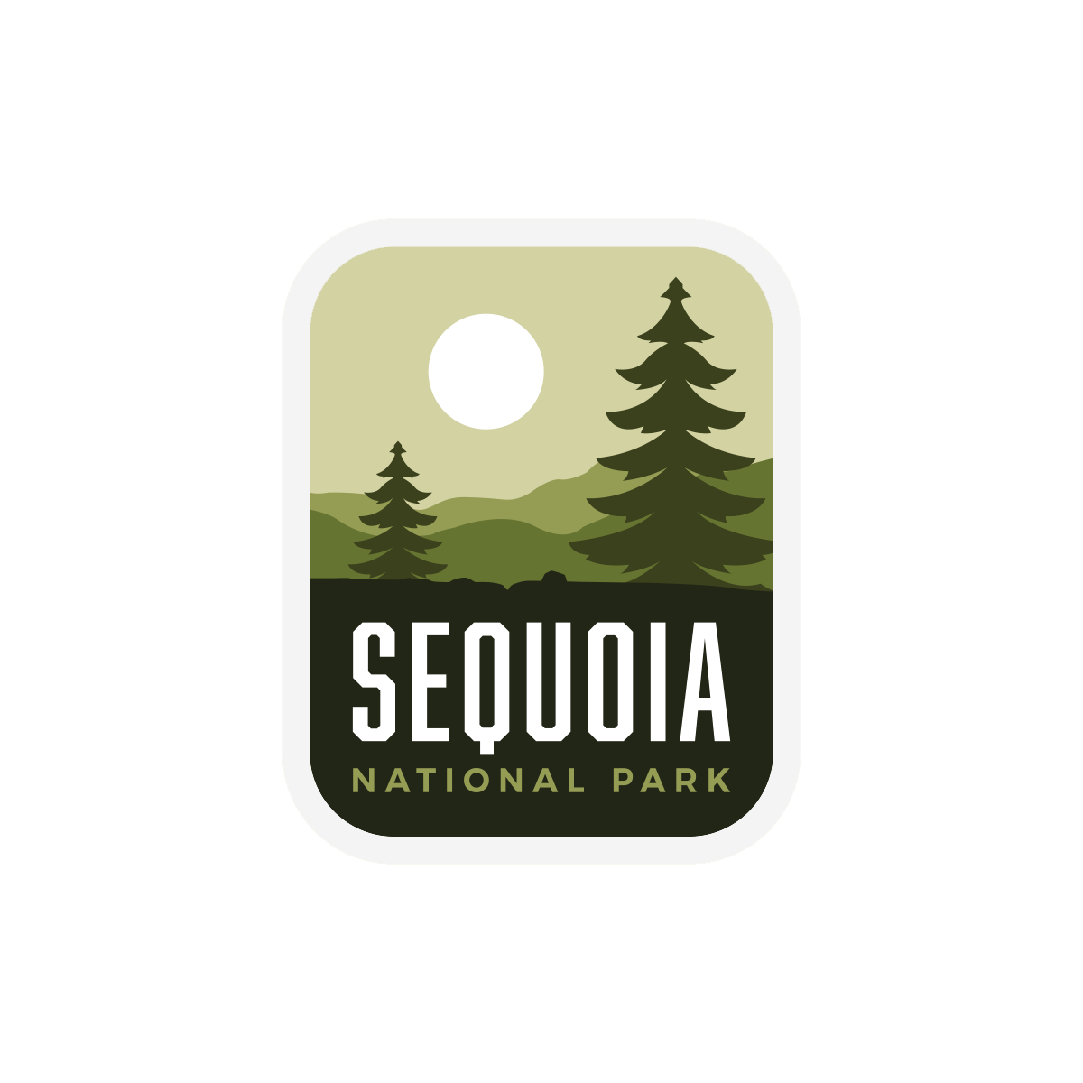 Sequoia National Park Sticker