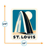 St. Louis, MO Sticker