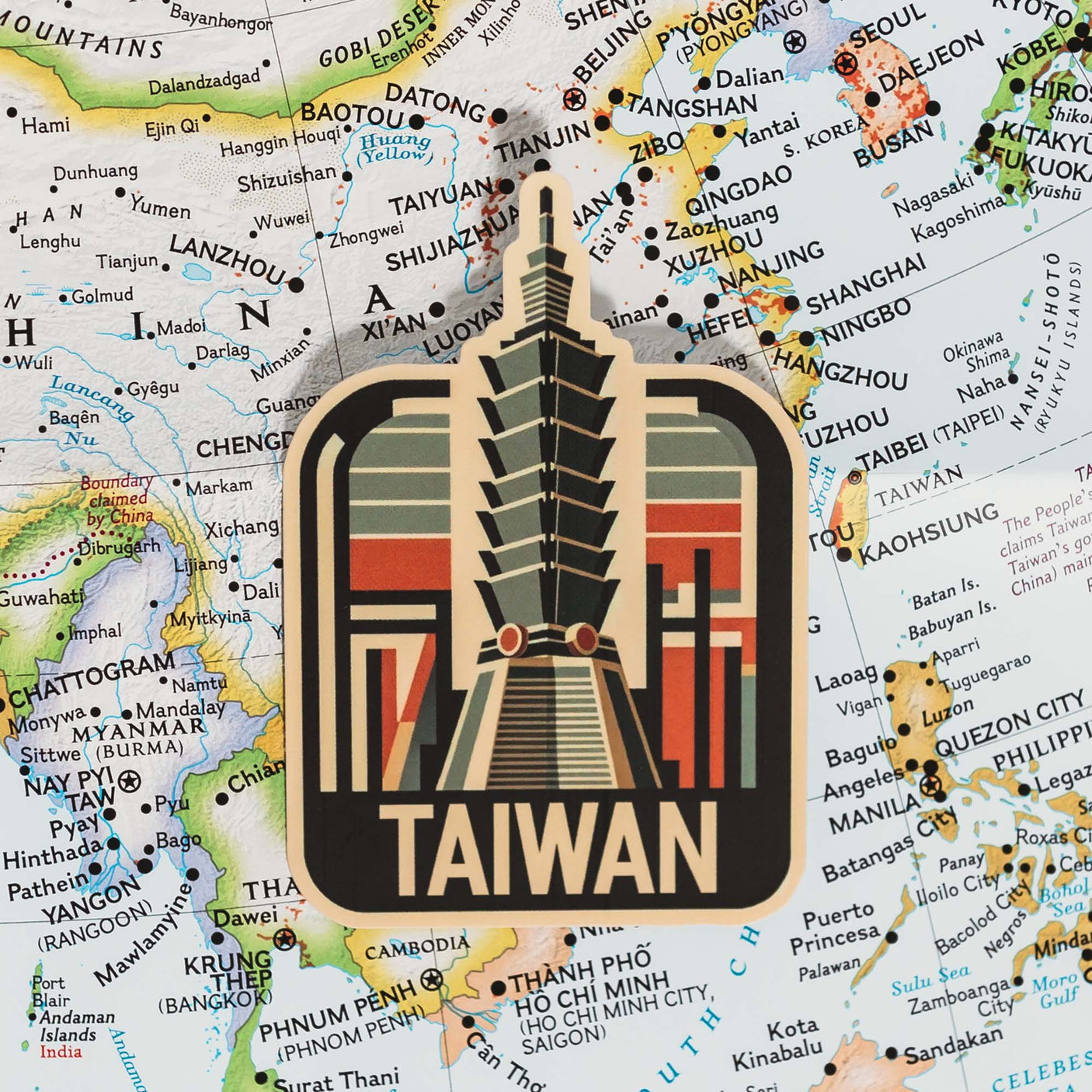 Taiwan Enamel Pin