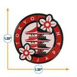 Tokyo Japan Enamel Pin