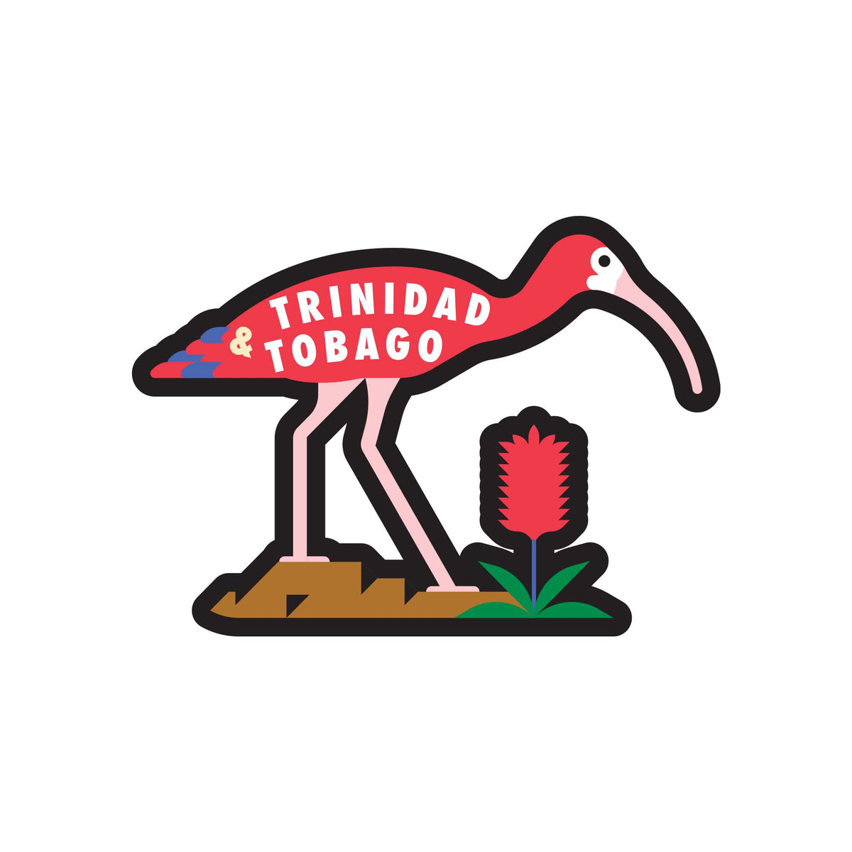 Trinidad & Tobago Vinyl Sticker