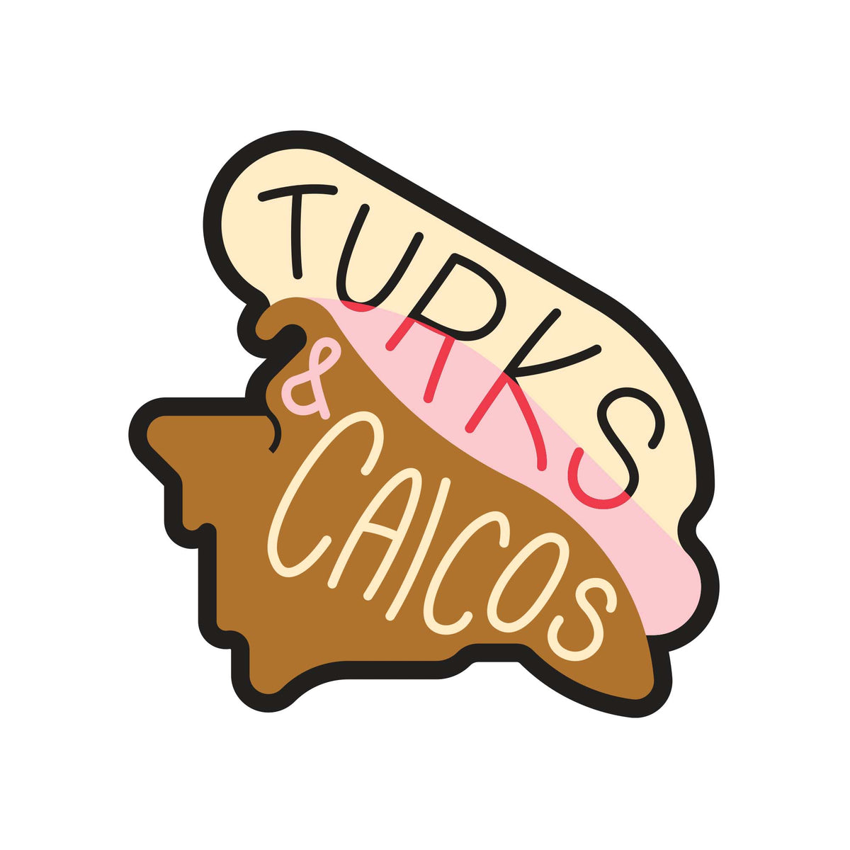 Turks & Caicos Vinyl Sticker
