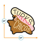 Turks & Caicos Vinyl Sticker