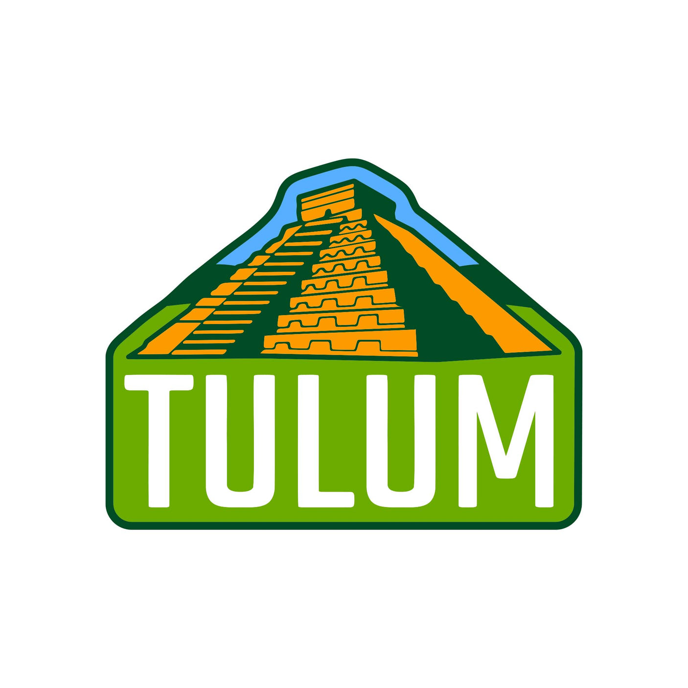 Tulum Enamel Pin