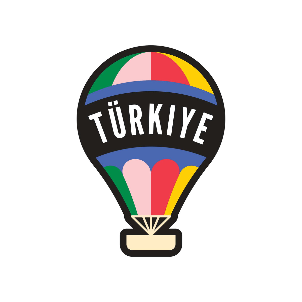 Turkey Vinyl Sticker