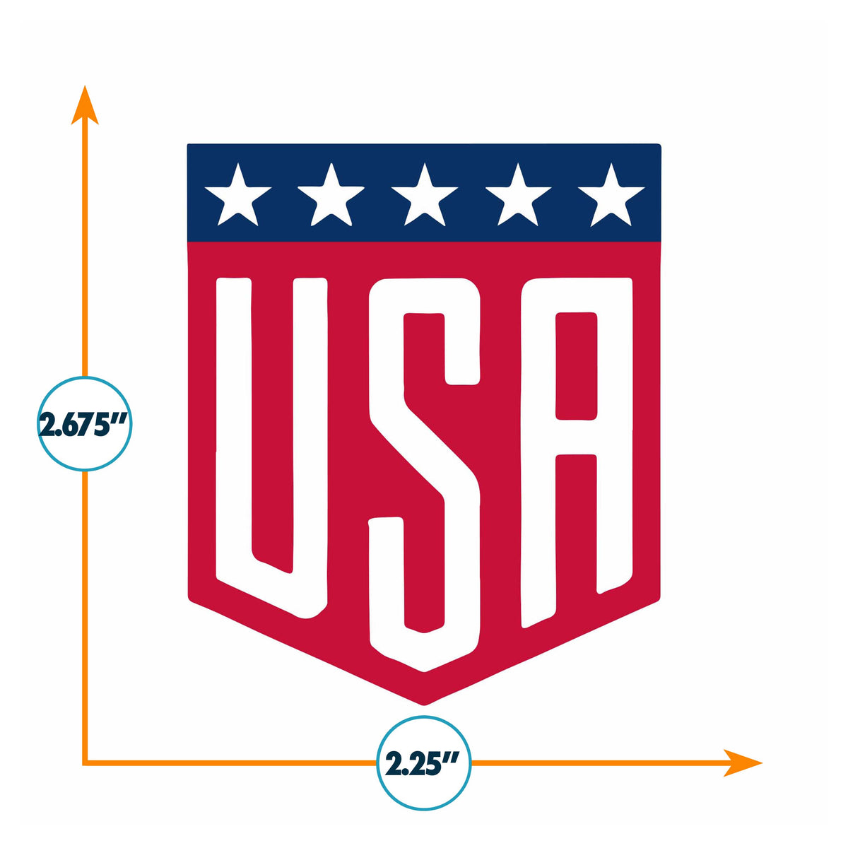United States Vinyl Sticker