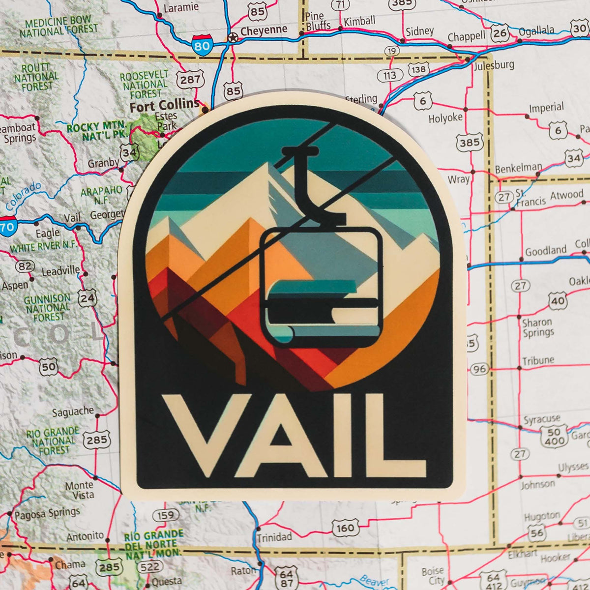 Vail Colorado Keychain