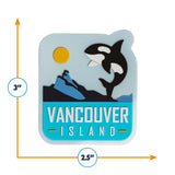 Vancouver Island PVC Fridge Magnet