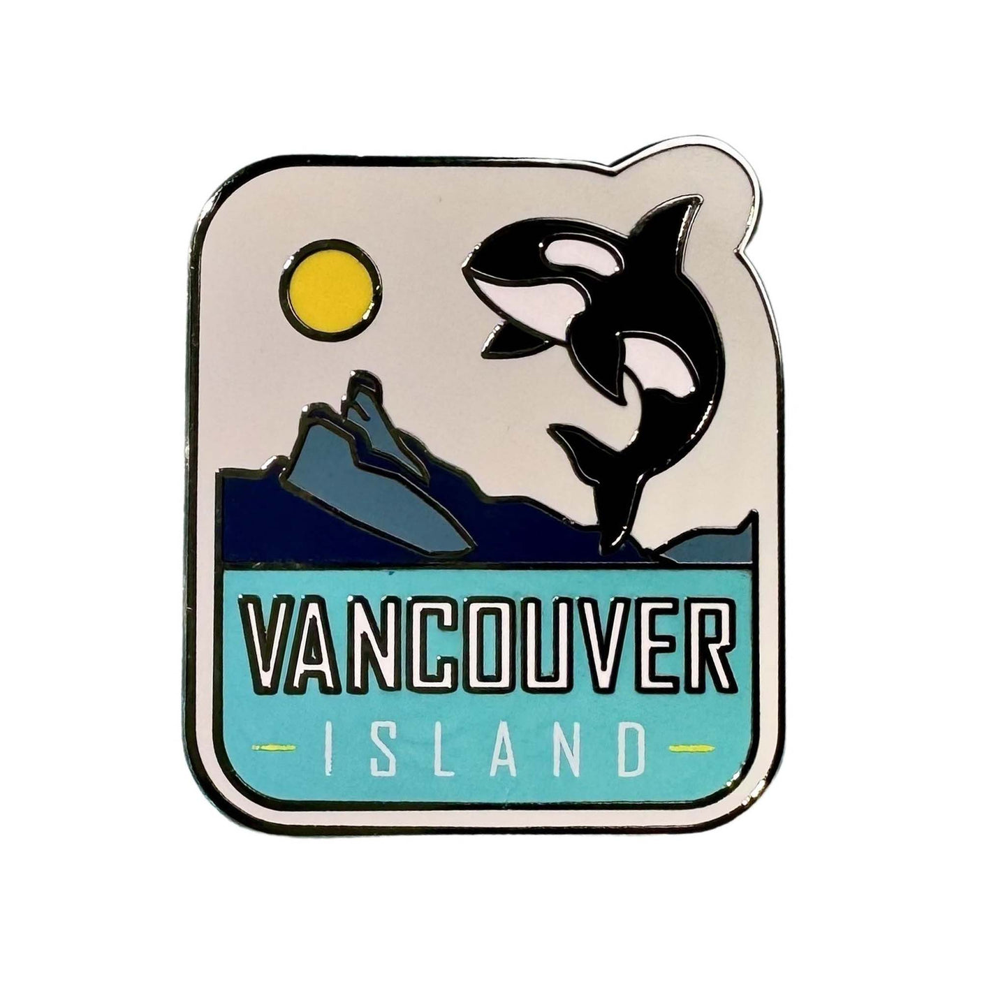 Vancouver Island Enamel Pin