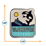 Vancouver Island Enamel Pin