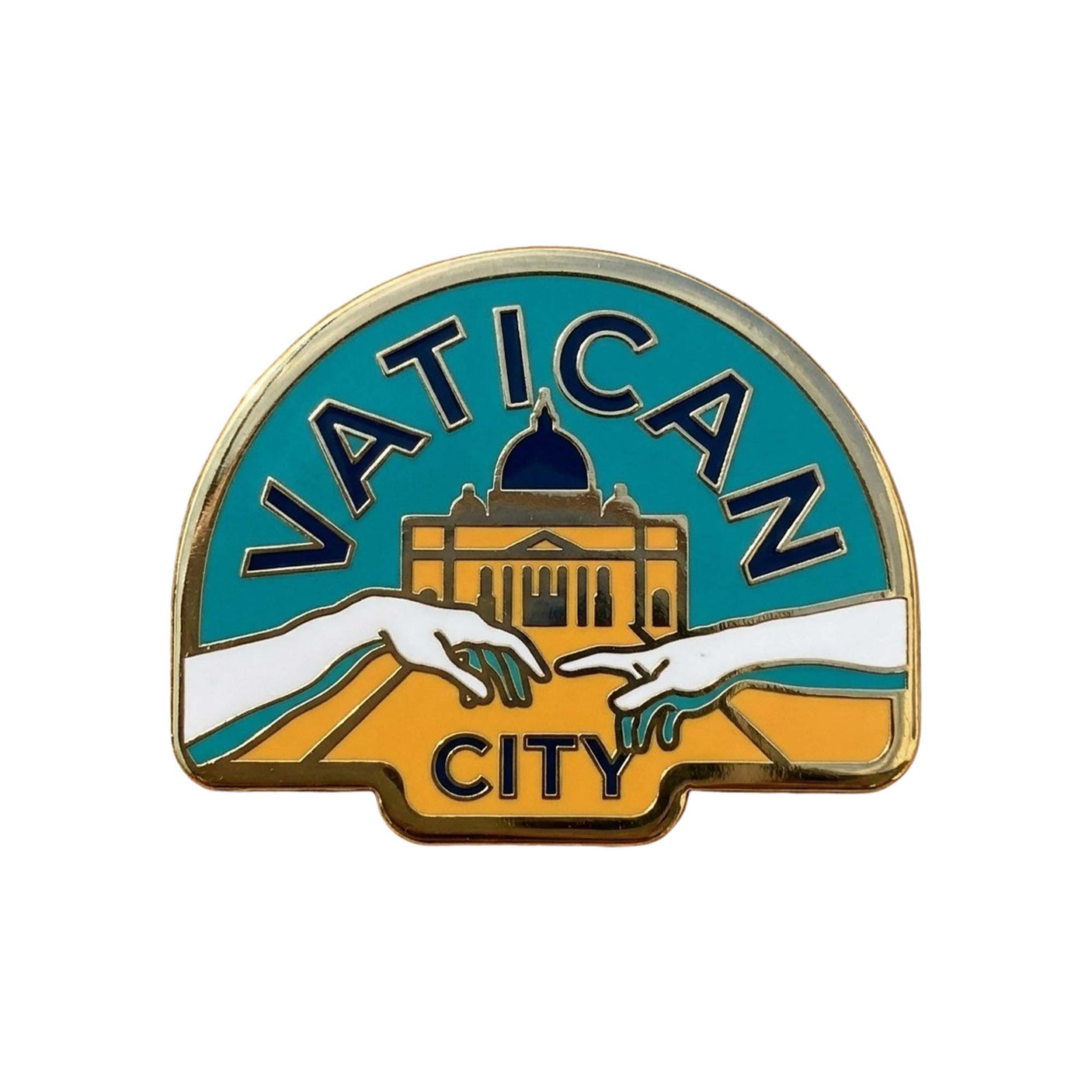 Vatican City Enamel Pin