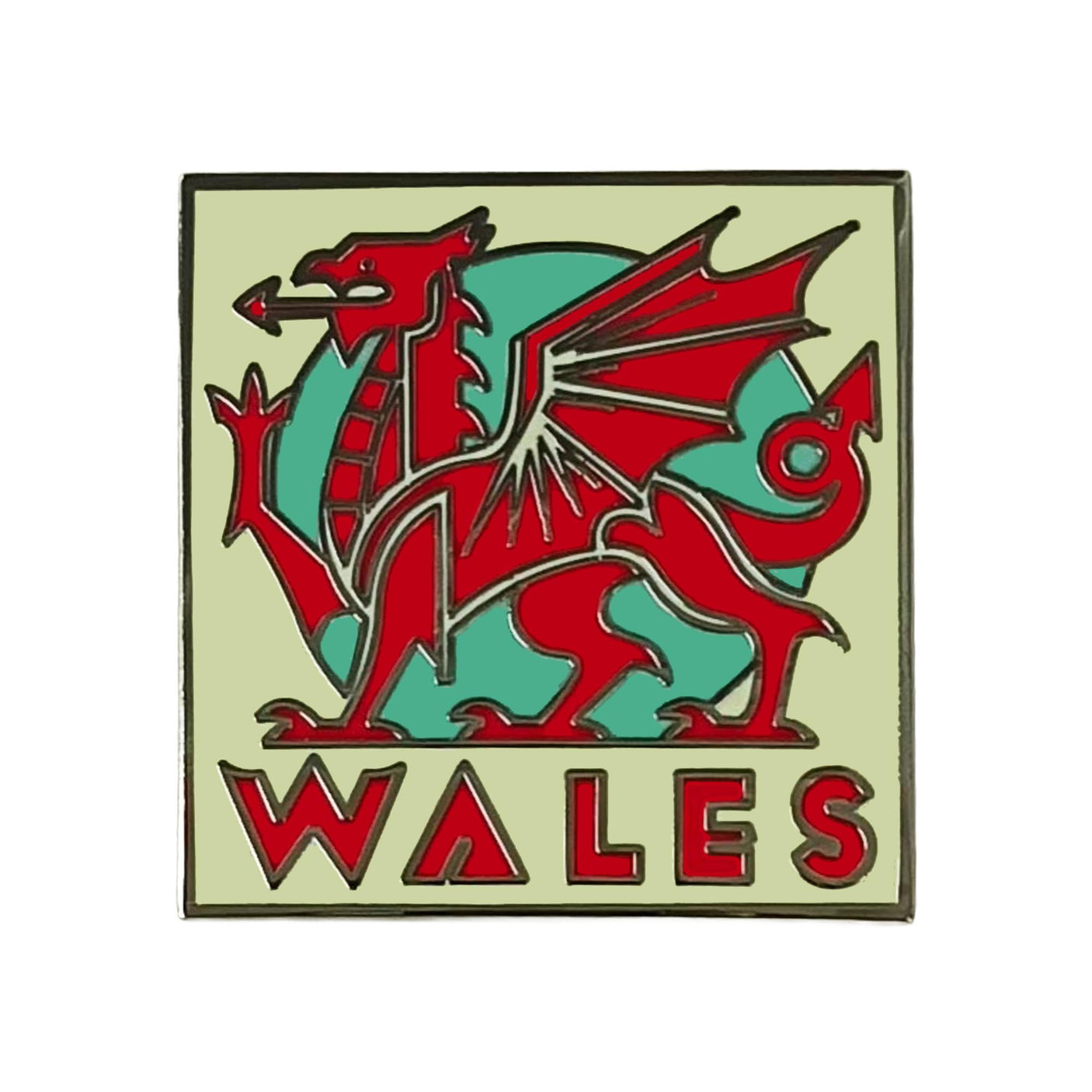 Wales Enamel Pin