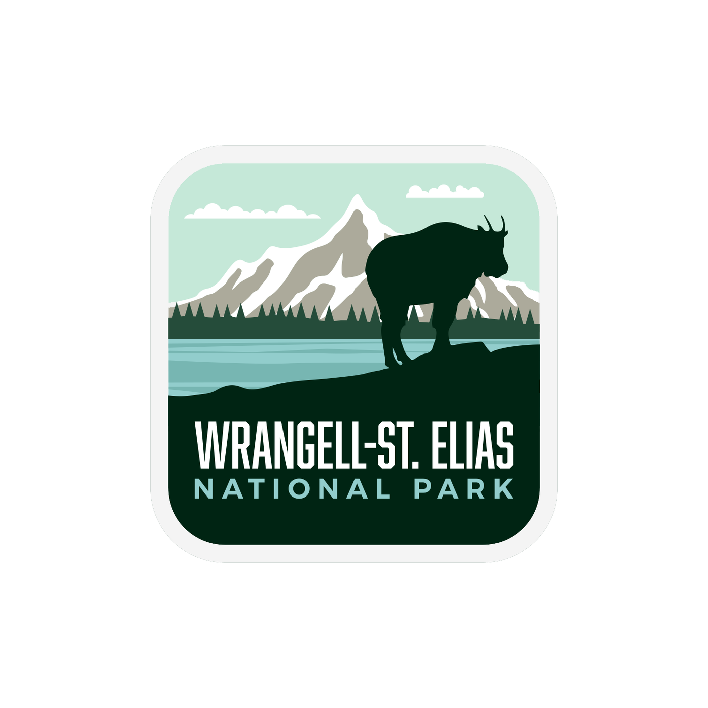Wrangell - St. Elias National Park Sticker