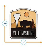 Yellowstone National Park Enamel Pin