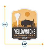 Yellowstone National Park Sticker