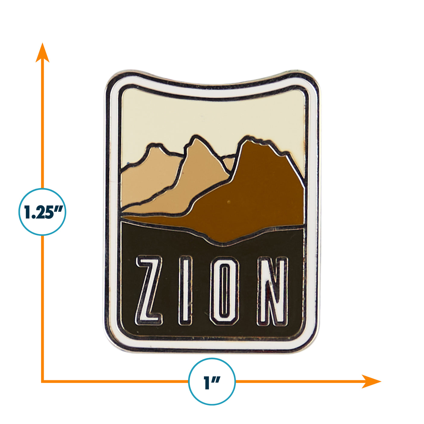 Zion National Park Enamel Pin