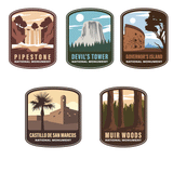 Pipestone National Monument Iron On Patch