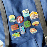 Costa Rica Enamel Pin