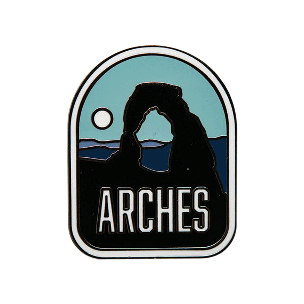 Archmage Pin Arches National Park Enamel Pin – Vagabond Heart