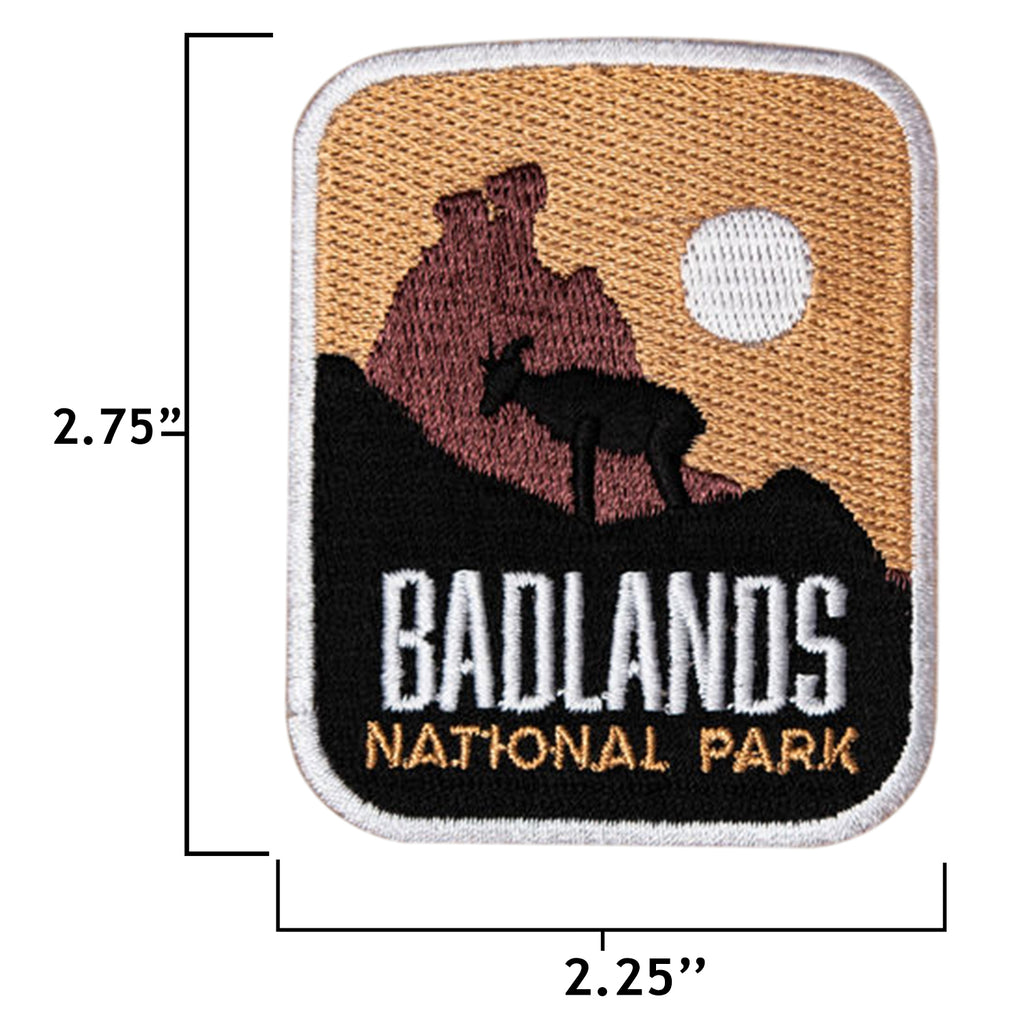 Badlands patch size information