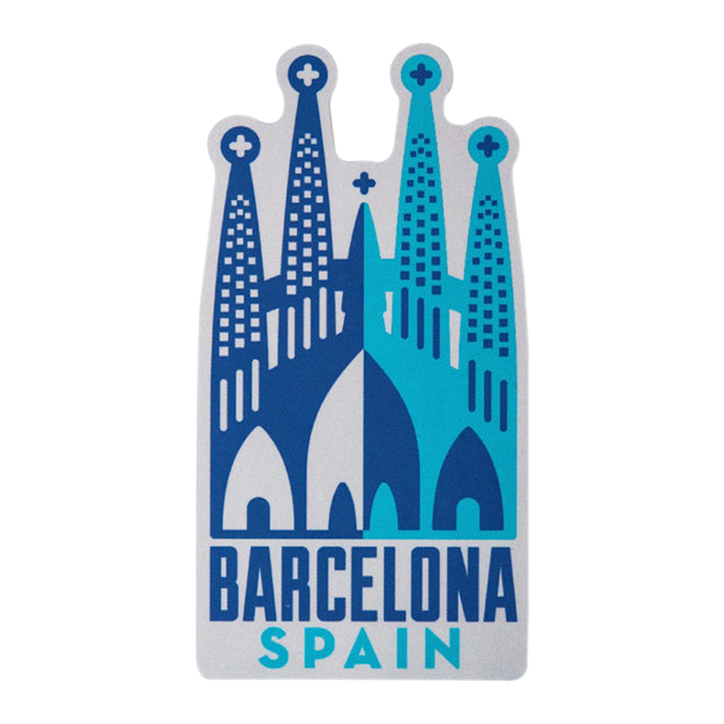 Barcelona Spain Sticker