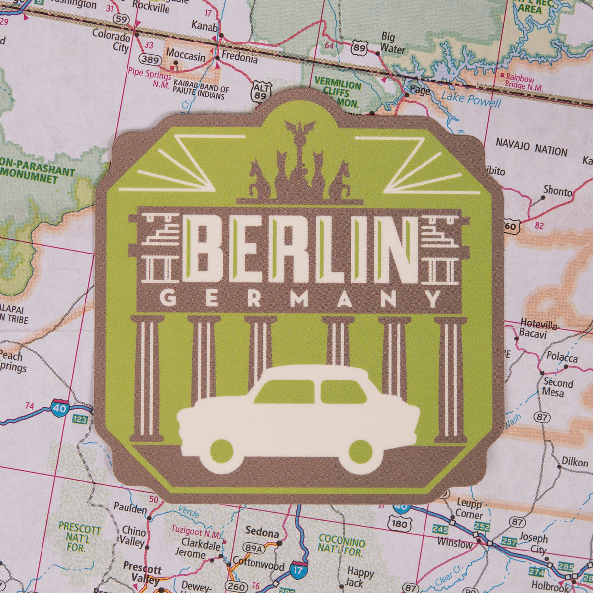 Sticker Berlin Club Berlin Germany Sticker – Vagabond Heart