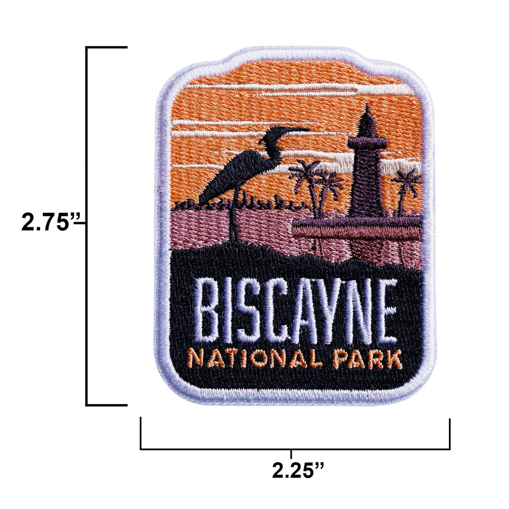 Biscayne patch size information