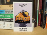 Cairo patch with high quality backing card