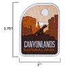 Canyonlands patch size information