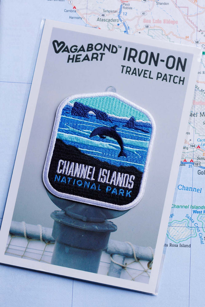 Channel Islands patch with high quality backing card