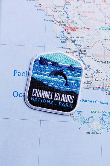 Channel Islands patch on a map