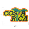 Costa Rica sticker size information