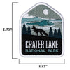 Crater Lake patch size information